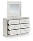 Zuraleus California King Upholstered Bed, Dresser, Mirror, Chest and Nightstand