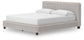 Zuraleus California King Upholstered Bed, Dresser, Mirror, Chest and Nightstand