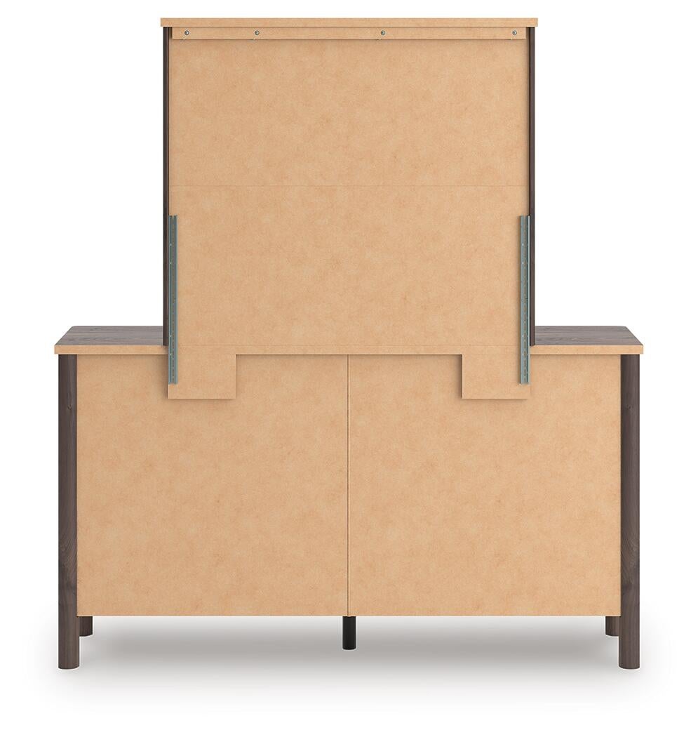 Pamytta Full Panel Platform Bed, Dresser, Mirror, Chest and Nightstand