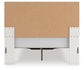 Zuraleus Queen Upholstered Panel Platform Storage Bed, Dresser, Mirror, Chest and Nightstand