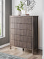 Pamytta Queen Panel Bed, Dresser, Mirror, Chest and Nightstand