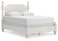 Rowlenstown Queen Poster Bed, Dresser, Mirror and Nightstand