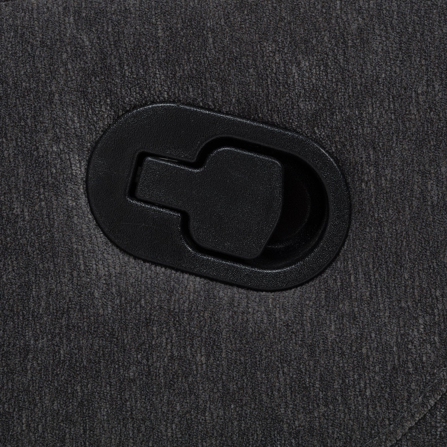 Hamilton Chenille Manual Recliner Charcoal Grey