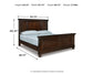 Porter King Panel Bed