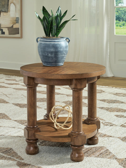 Chadworth Round End Table