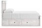 Makidern Queen Panel Storage Bed