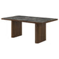 Parry 80-inch Smart Top Paladina Dining Table Dark Walnut