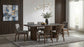 Parry 80-inch Smart Top Paladina Dining Table Dark Walnut