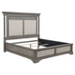 Cresswell 5-piece Eastern King Bedroom Set Weathered Taupe