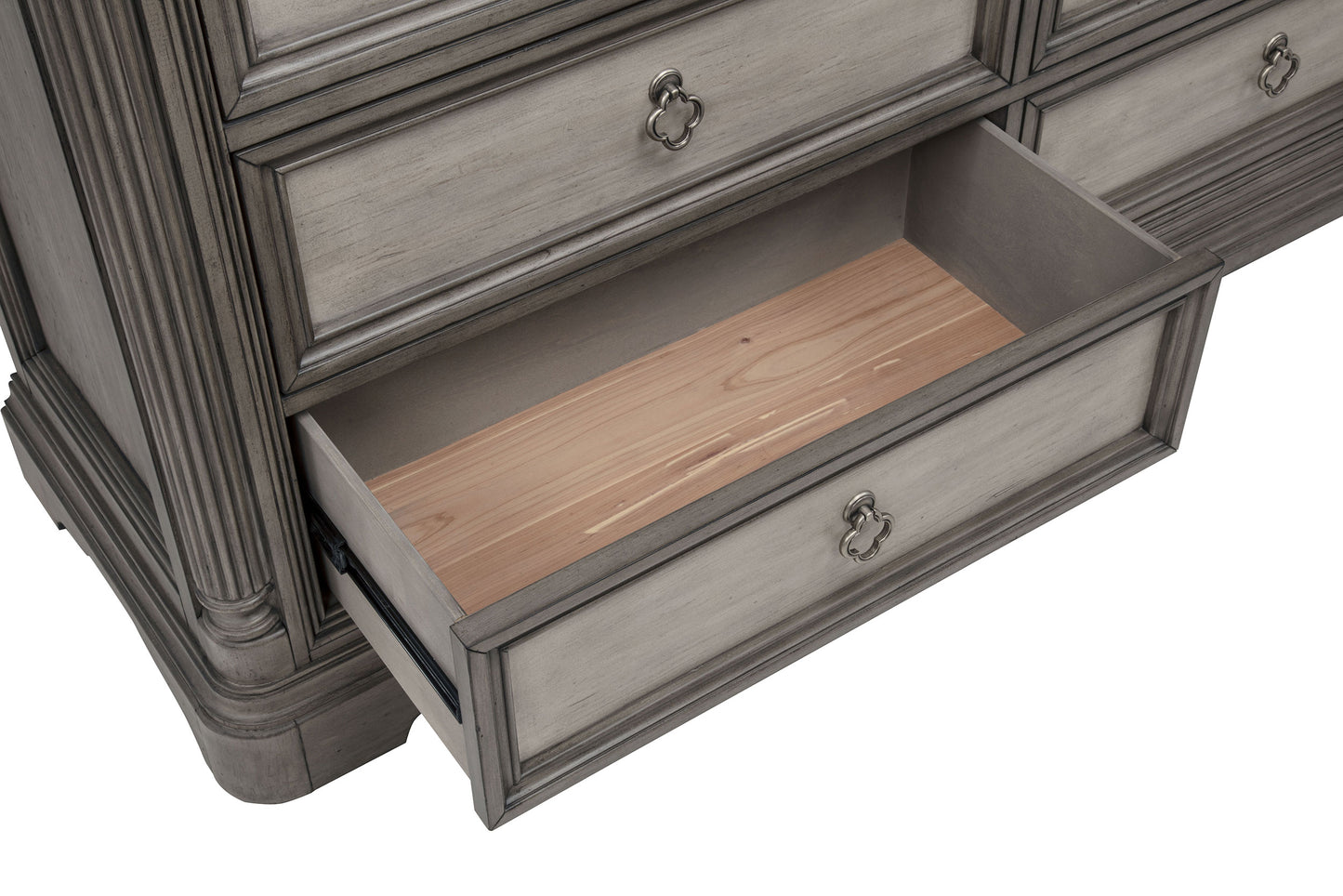 Cresswell 4-piece Queen Bedroom Set Weathered Taupe